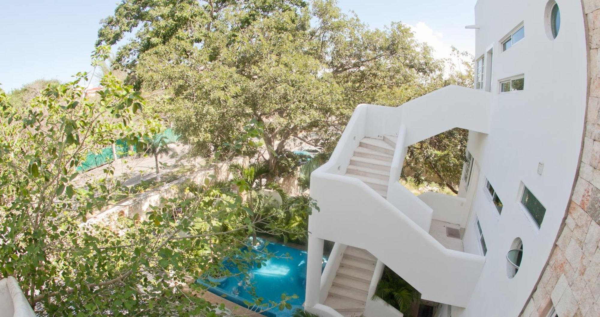 Nasim Condo Hotel Con Acceso Beach Club Gratis, Metros 5Th Avenida Плайя-дель-Кармен Екстер'єр фото